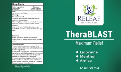 01b LBL_TheraBlast_100mL - 01b LBL TheraBlast 100mL